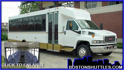 Employee Shuttle MiniBus for the Boston Metro Area